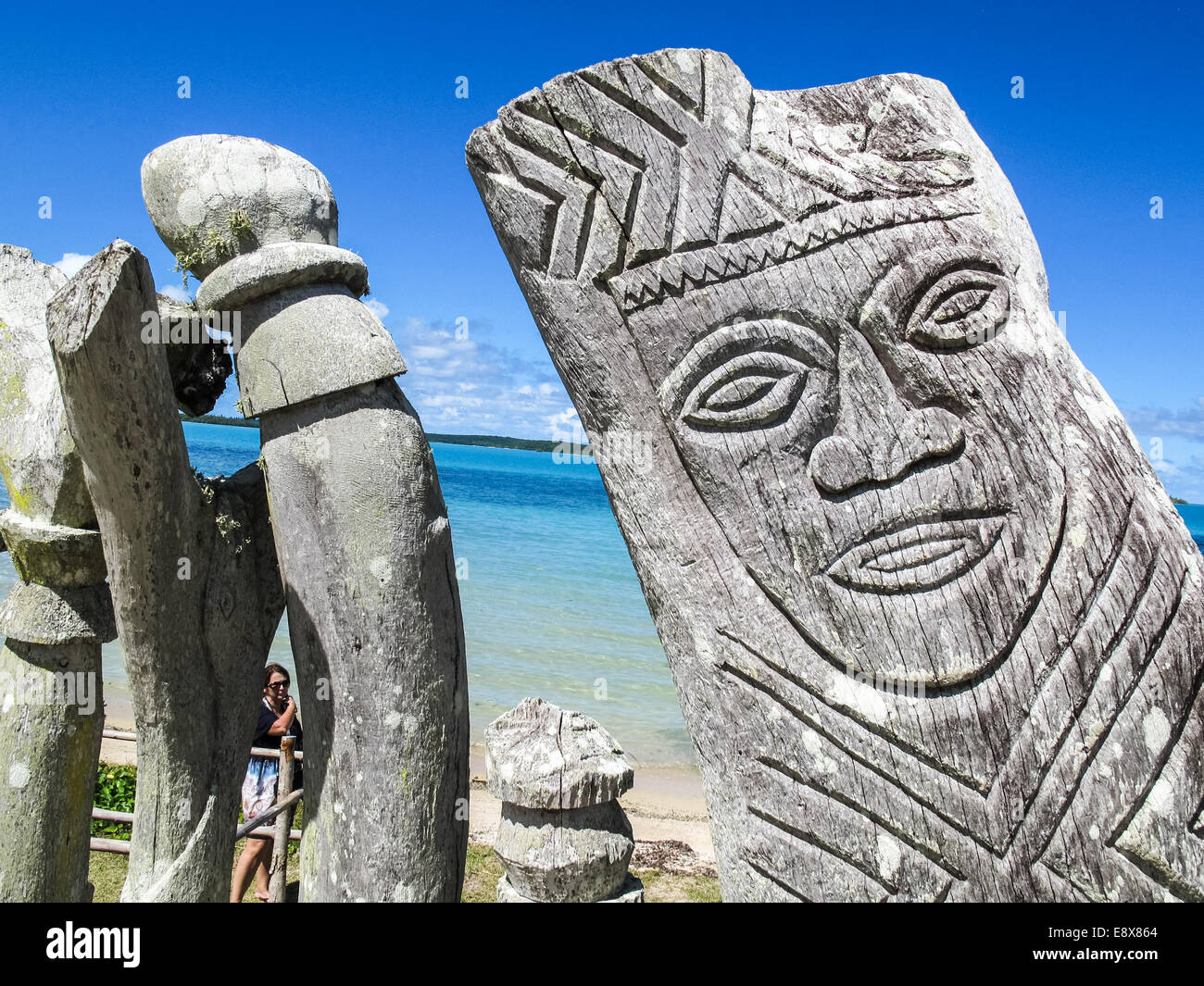 Île des Pins, Isola dei Pini, Kunie Isola, Nuova Caledonia, Oceano Pacifico Foto Stock