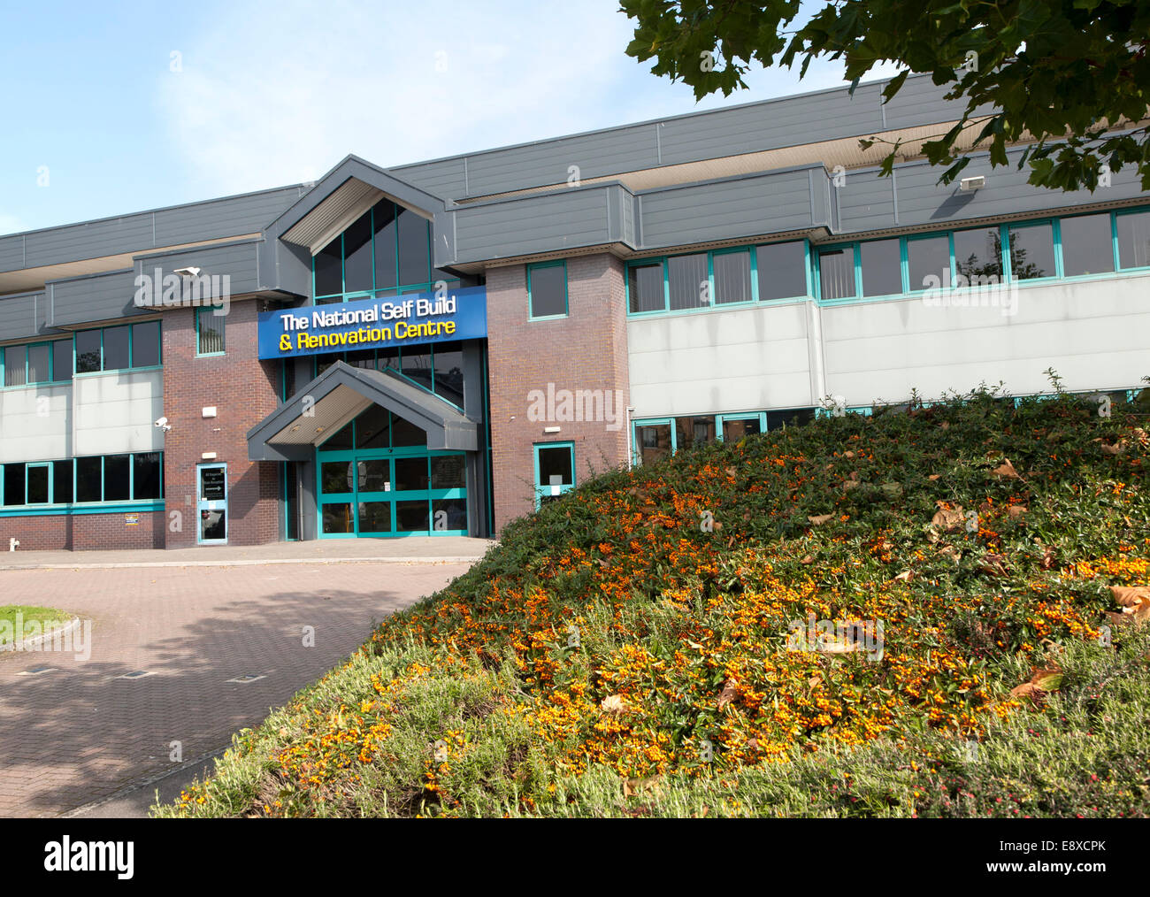 La nazionale auto Costruzione e ristrutturazione edificio centrale, Lydiard Fields business park, Swindon, England, Regno Unito Foto Stock