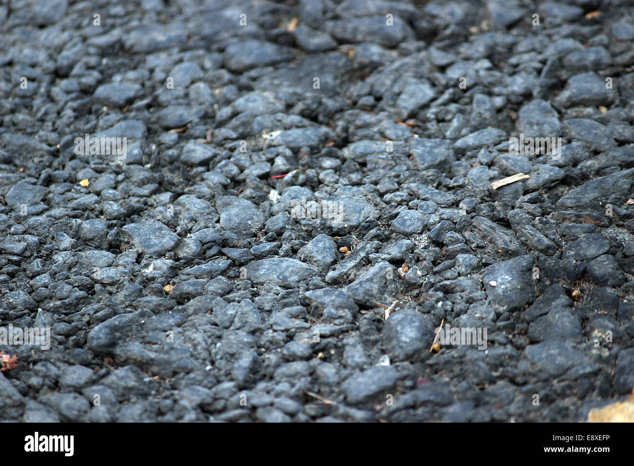 Colore nero, calcestruzzo, char cool, strada a Nuova Delhi, India. Foto Stock