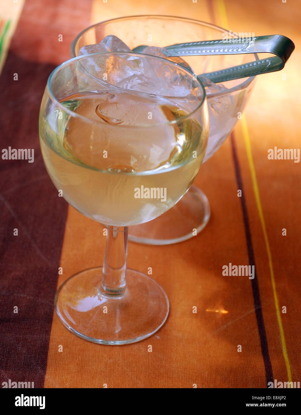 Bicchiere di swizzle Foto Stock
