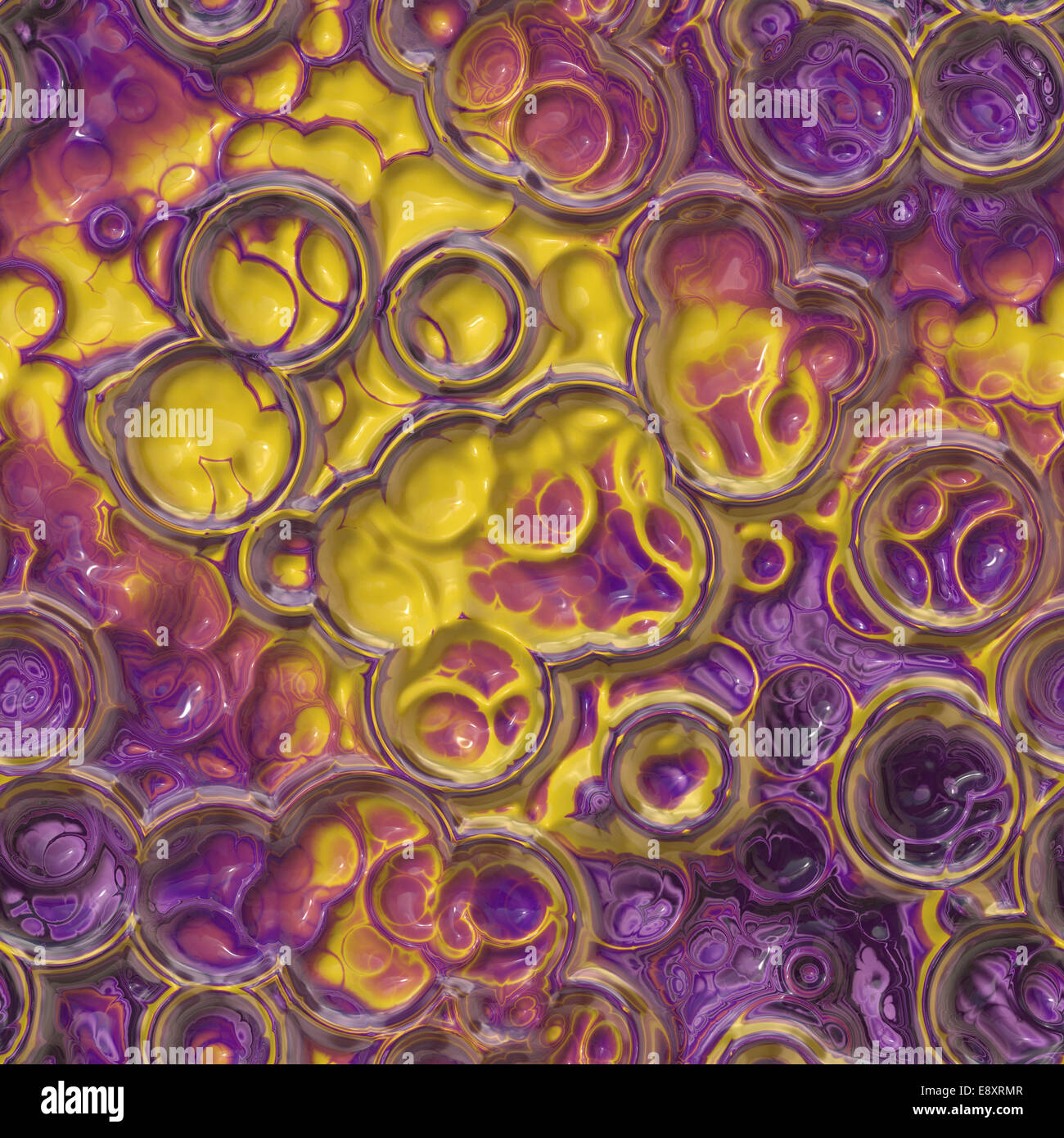 Una illustrazione di un colorato seamless texture di sfondo Foto Stock