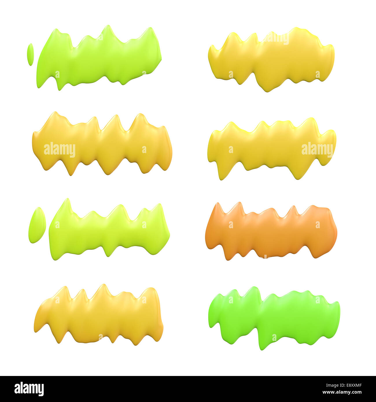 spruzzata di colore Foto Stock