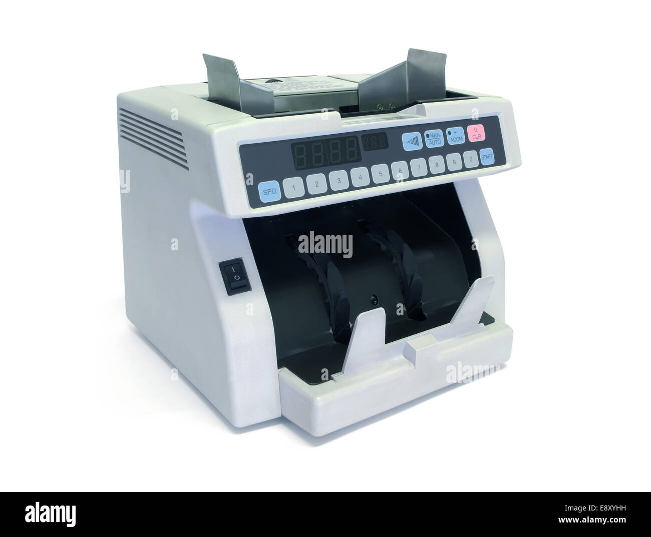 Valuta elettronica contatore Foto Stock