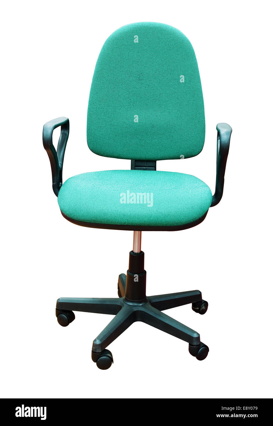 Sedia verde Foto Stock