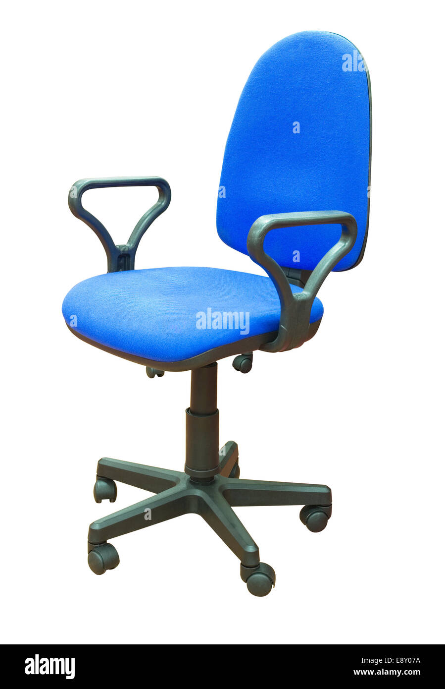 Blue sedia ufficio Foto Stock