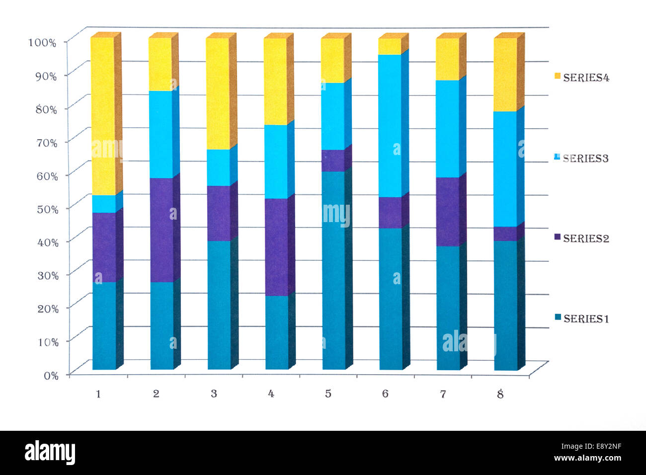 arbitrario grafico Foto Stock