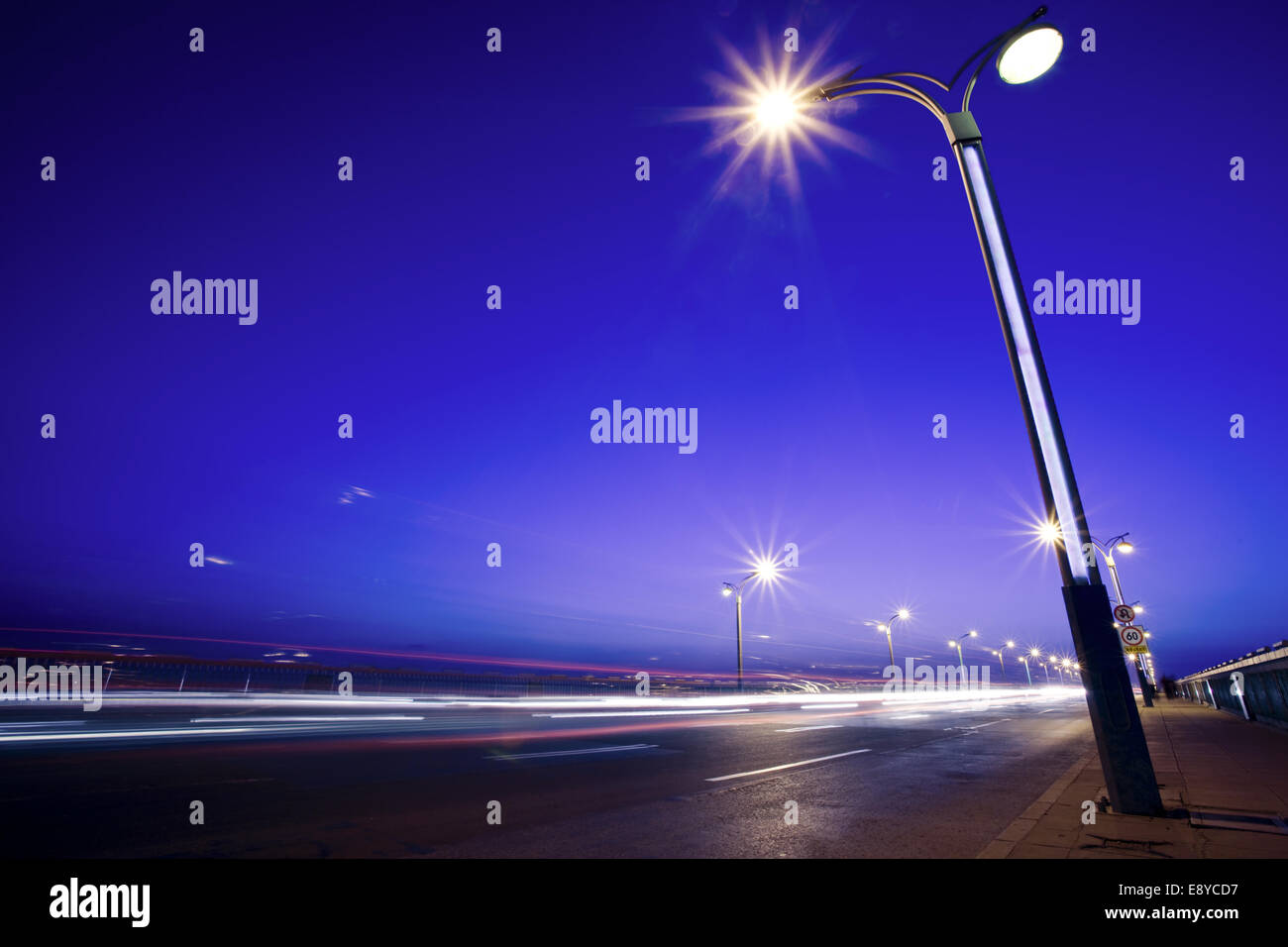 notte del ponticello Foto Stock