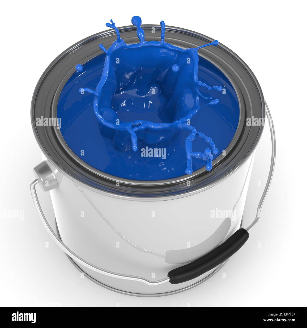 Spruzzi di vernice Foto Stock