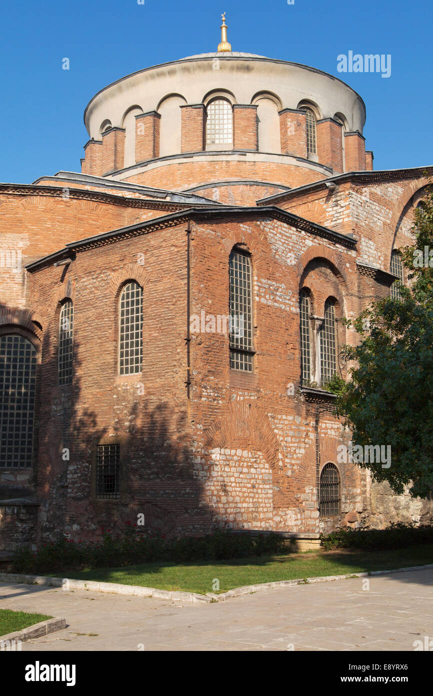 Hagia Irene, ex chiesa ortodossa orientale ad Istanbul in Turchia. Foto Stock