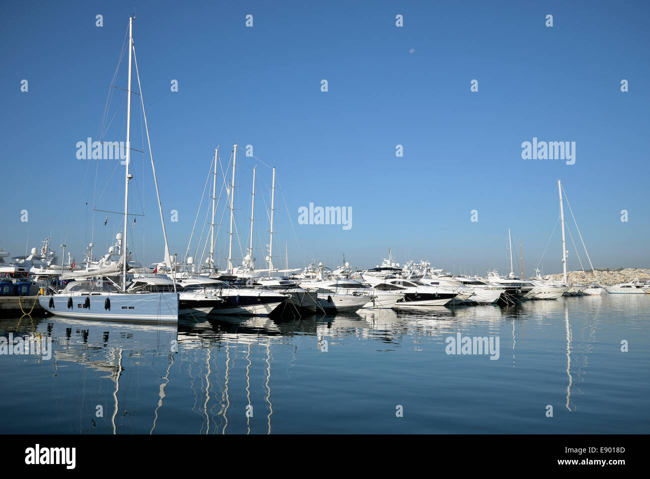 Marina di Flisvos a Atene, Grecia Foto Stock