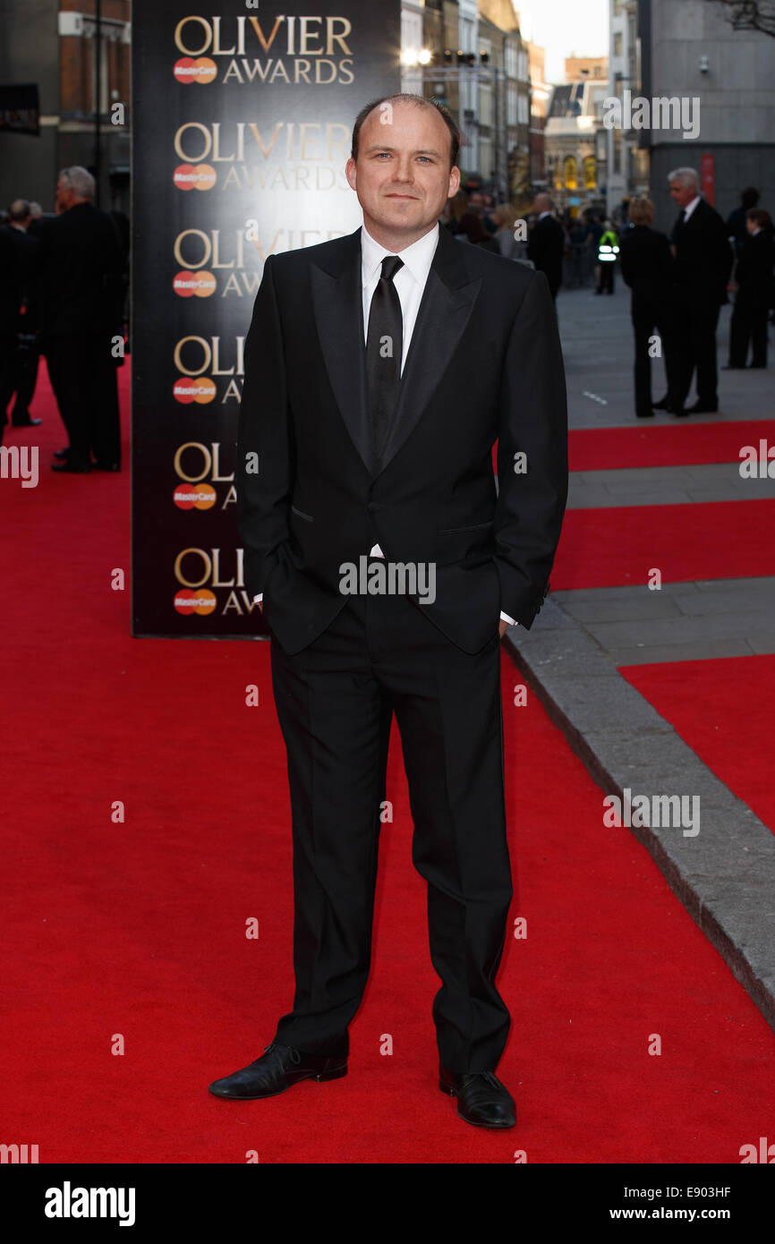 L'Olivier Awards 2014 con MasterCard tenutosi presso la Royal Opera House - Arrivi con: Rory Kinnear dove: Londra, Regno Unito quando: 13 Apr 2014 Foto Stock