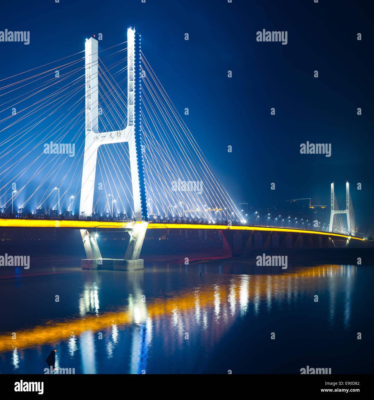 notte del ponticello Foto Stock