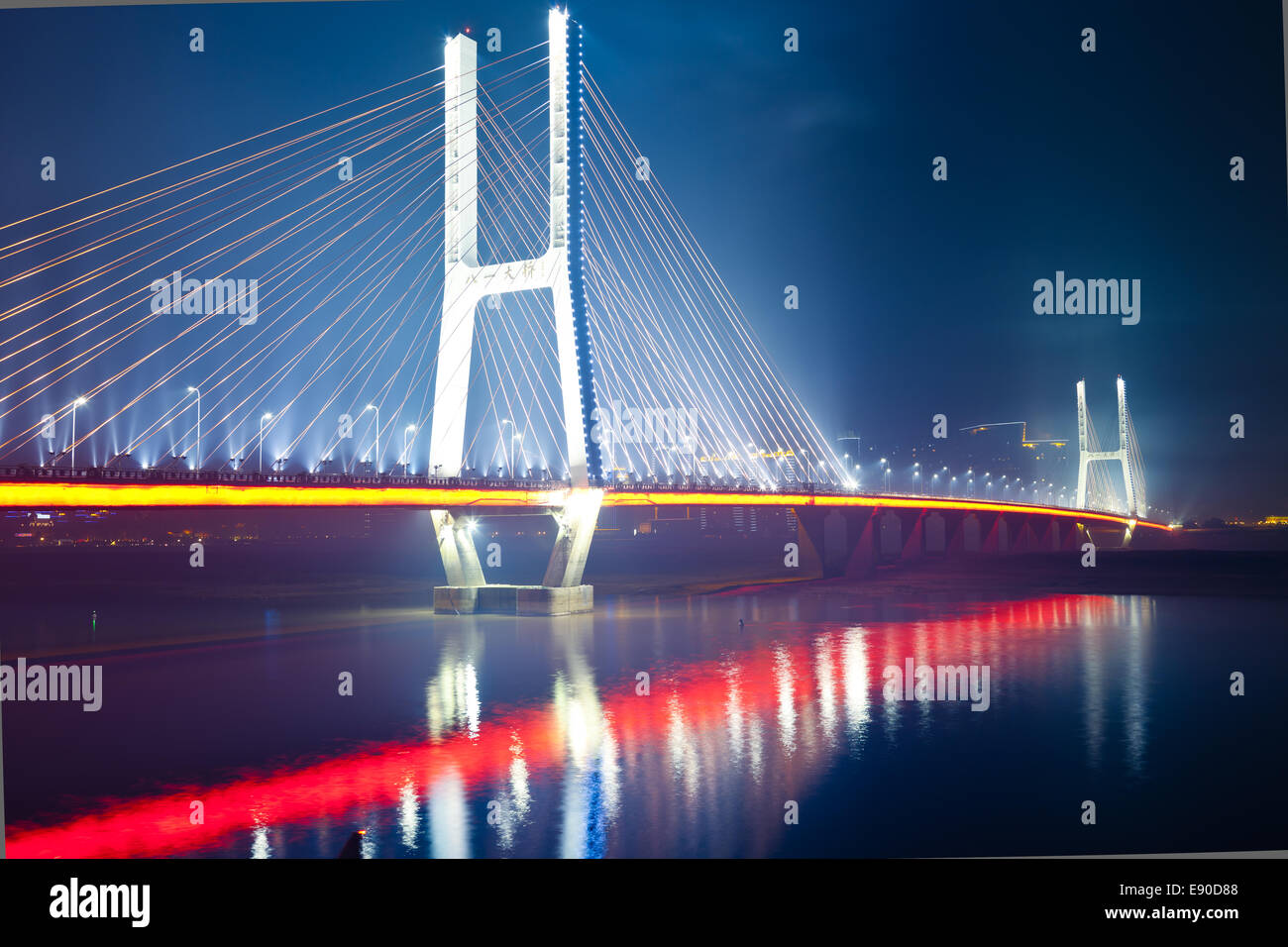 notte del ponticello Foto Stock