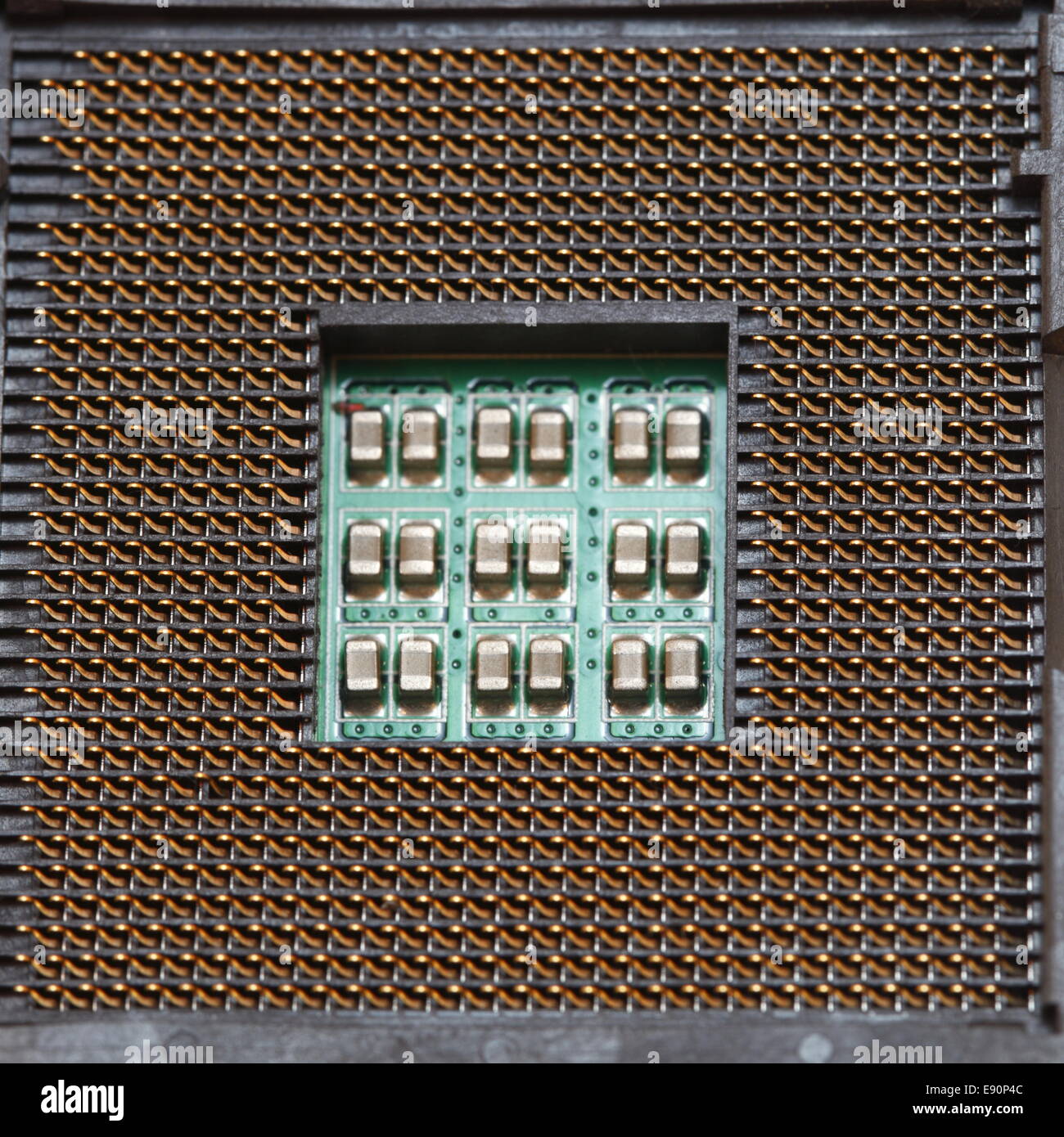 Unità centrale di elaborazione Foto Stock