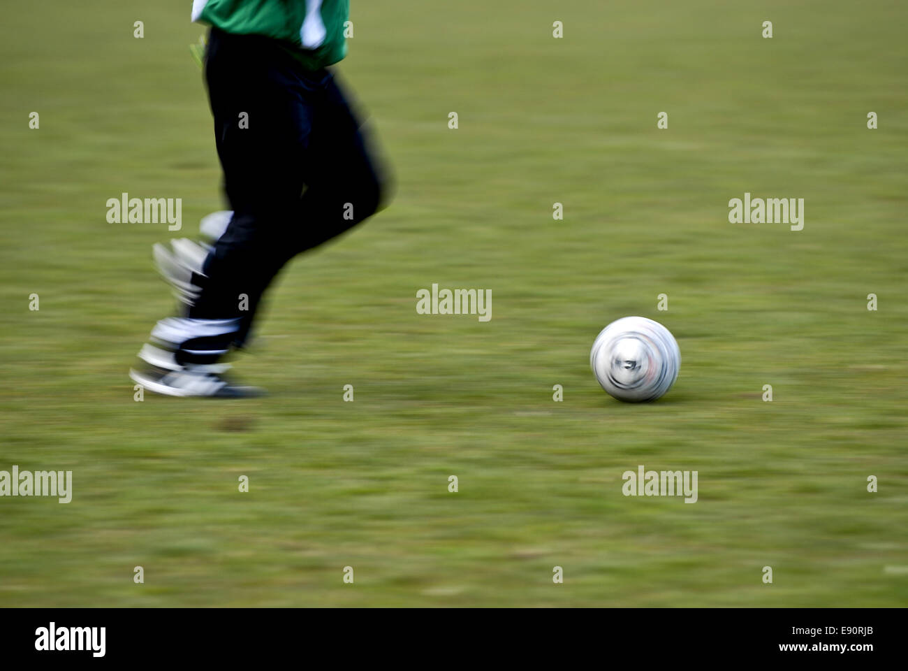 Gioco del calcio Foto Stock