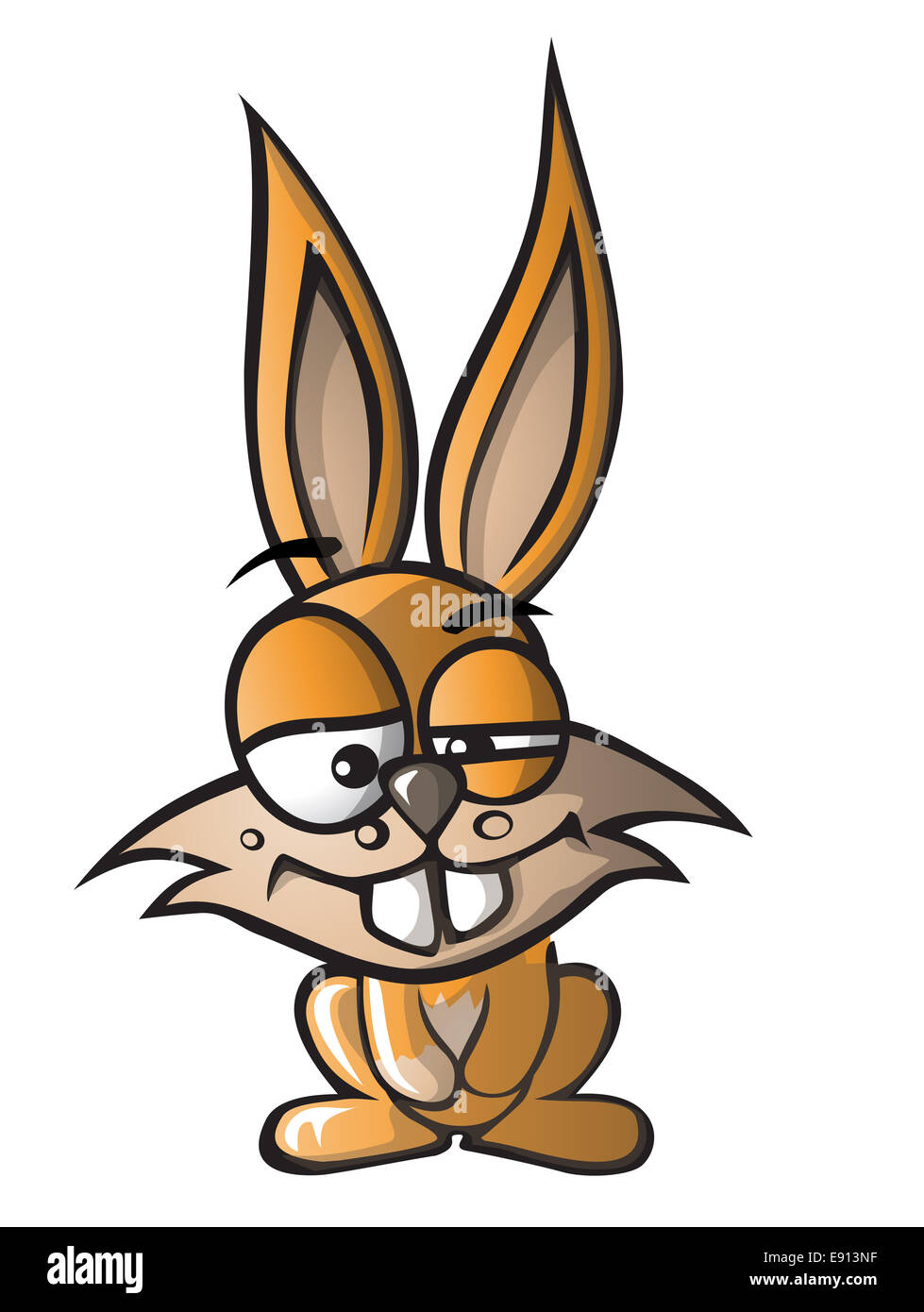 Piccolo coniglio - illustrazione Foto Stock