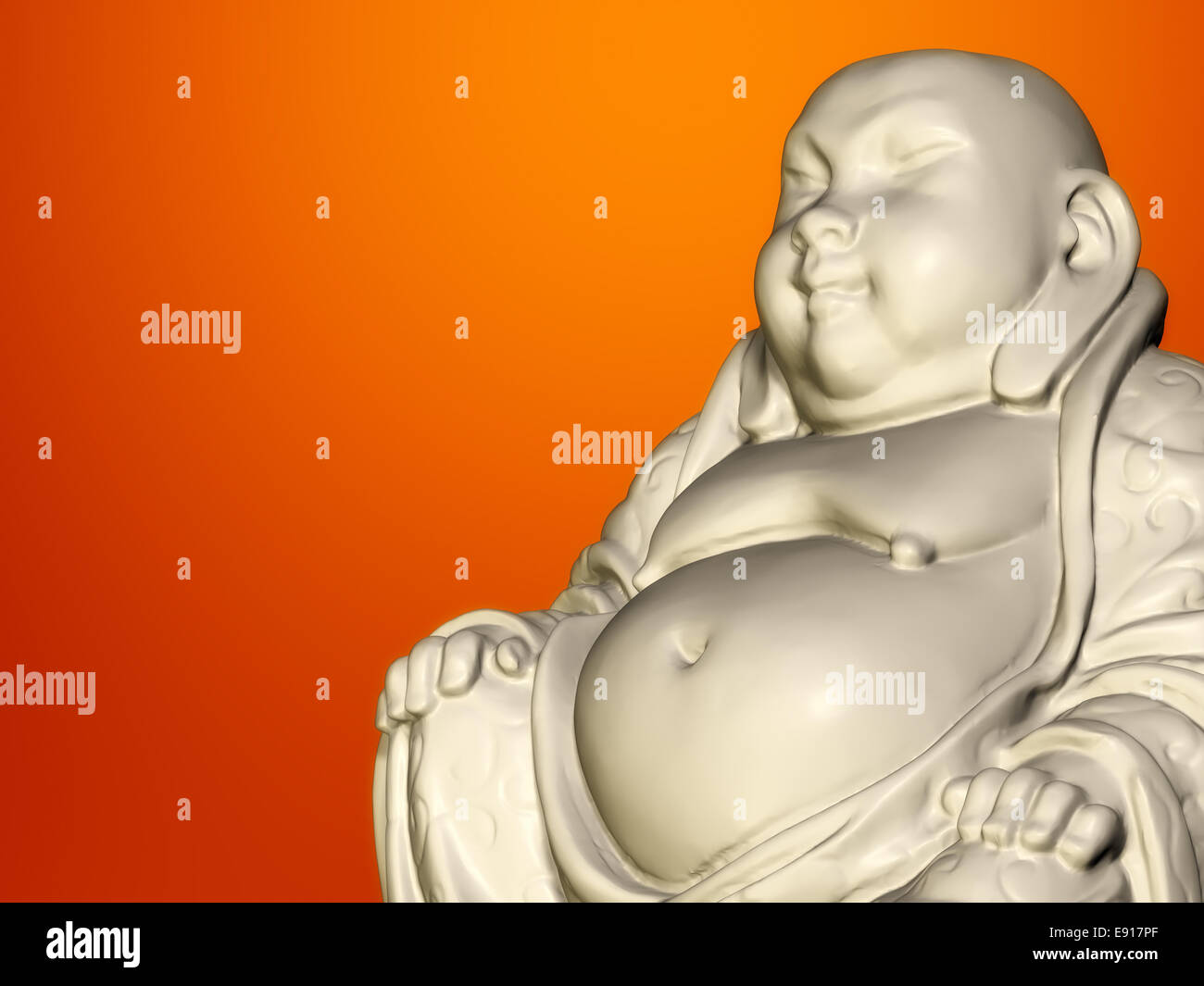 Scultura di buddha Foto Stock