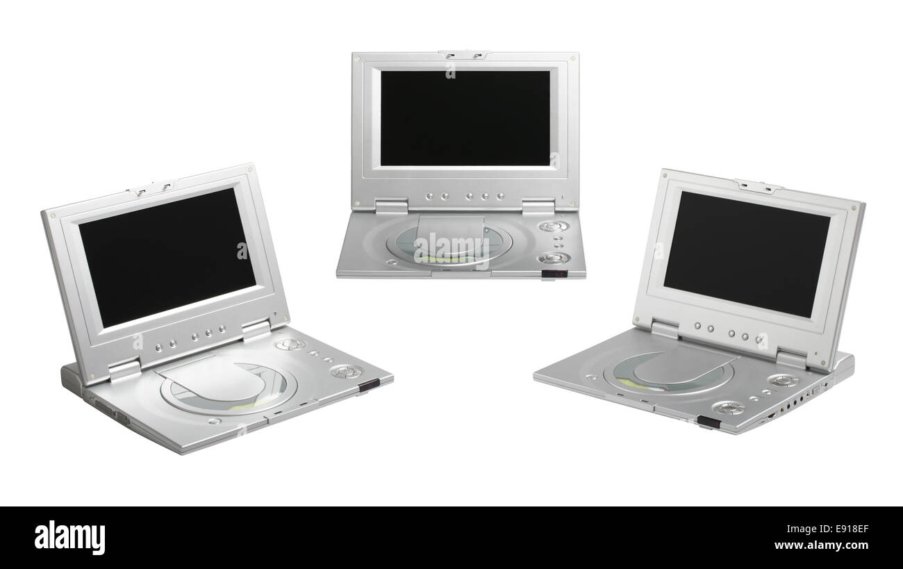 Lettore DVD portatile Foto Stock