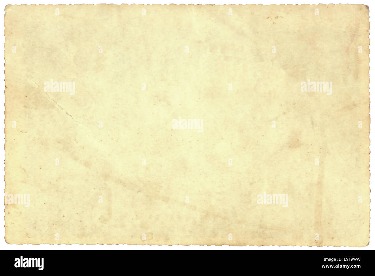 Vecchia immagine ritaglio della carta Foto Stock