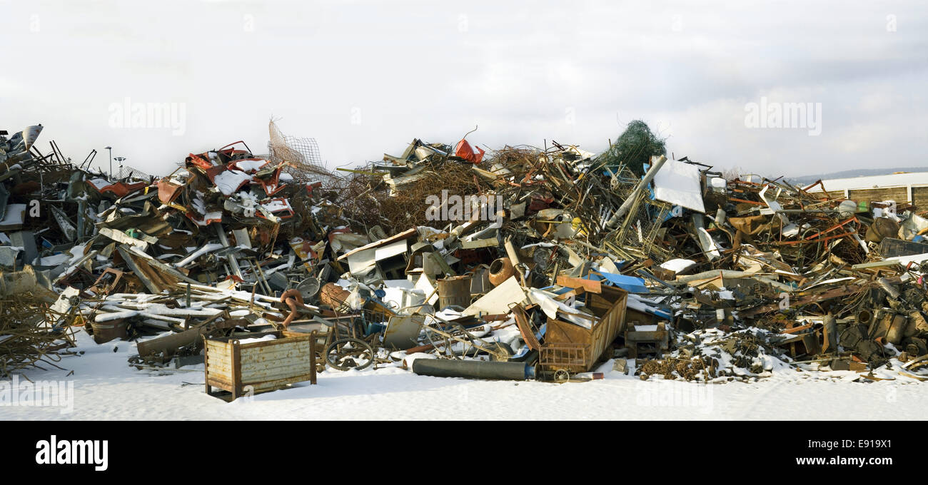 Cantiere di demolizione Foto Stock