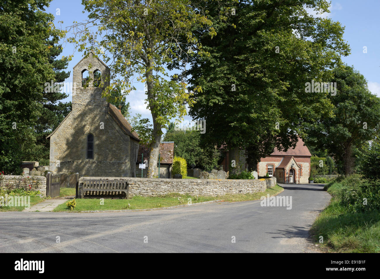 St Giles Church, Noke, Oxfordshire, England, Regno Unito, Europa Foto Stock