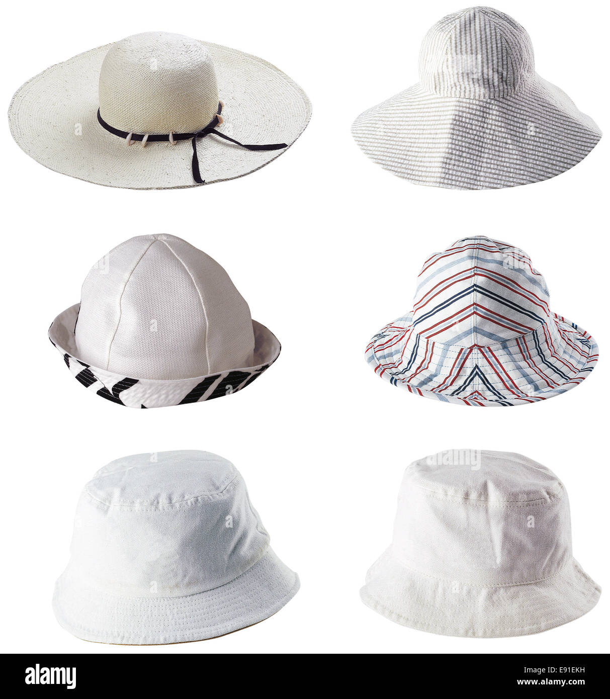 Cappelli estivi Foto Stock