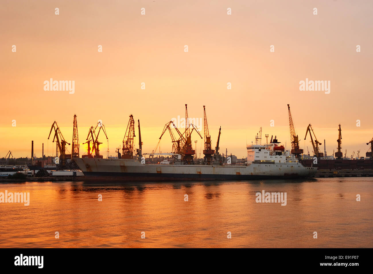 Porto di Odessa Foto Stock