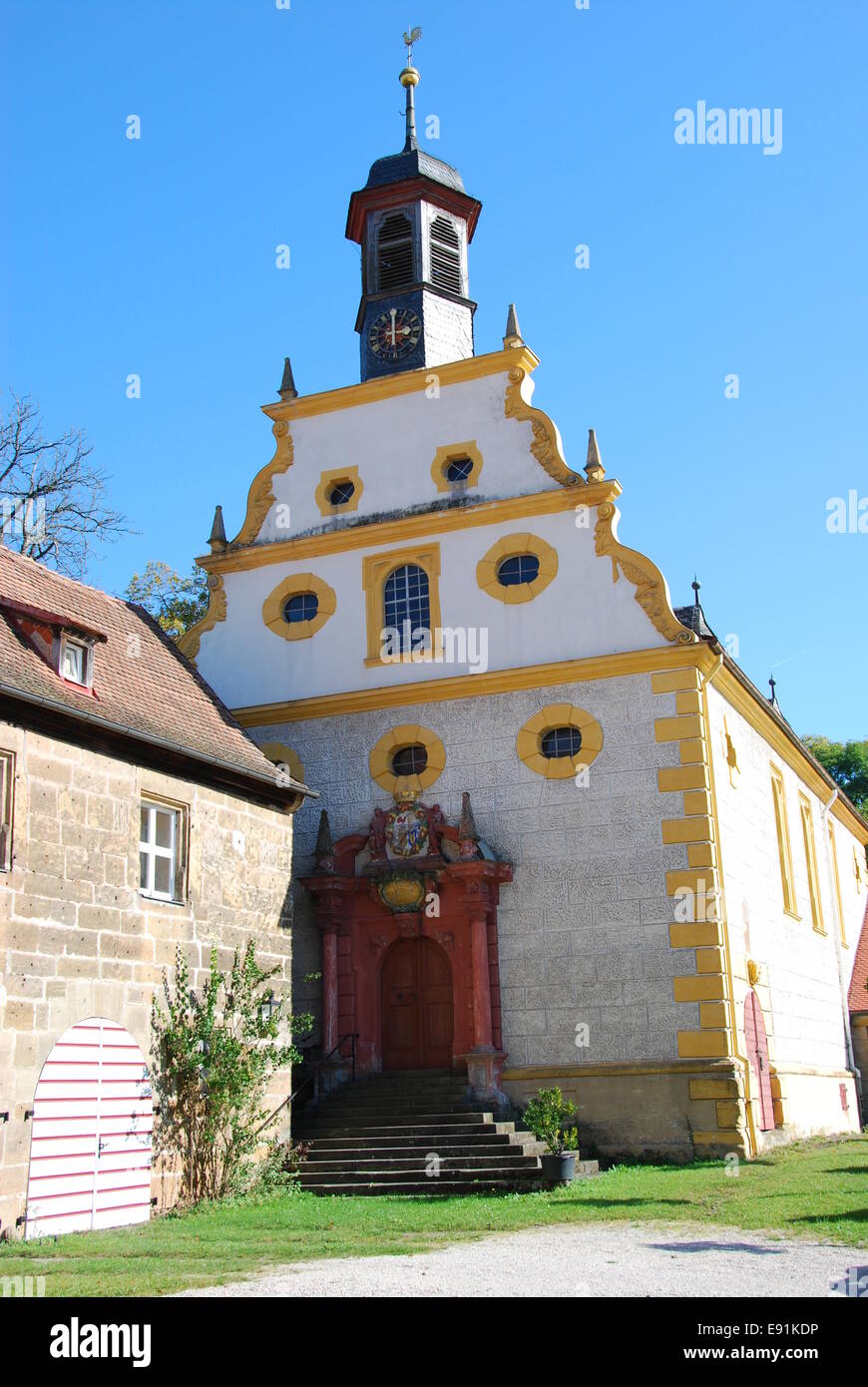 Chiesa del castello Foto Stock
