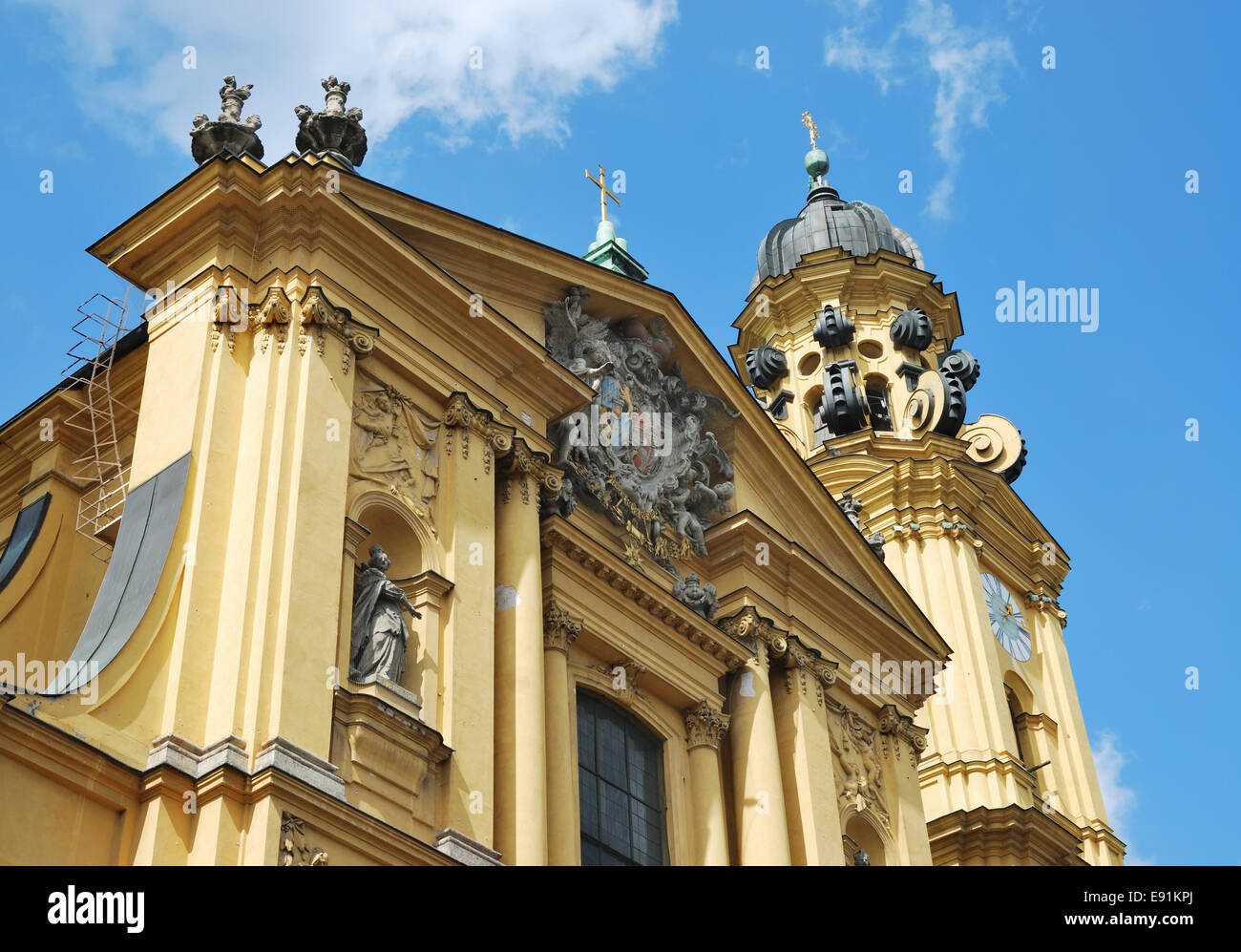 Chiesa teatini a Monaco di Baviera Foto Stock