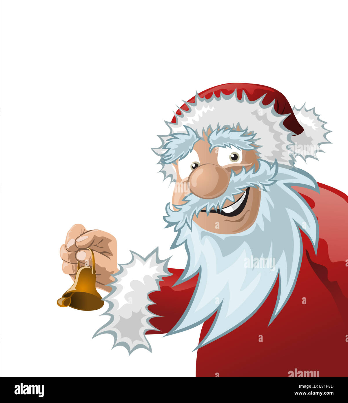 Amichevole babbo natale Foto Stock