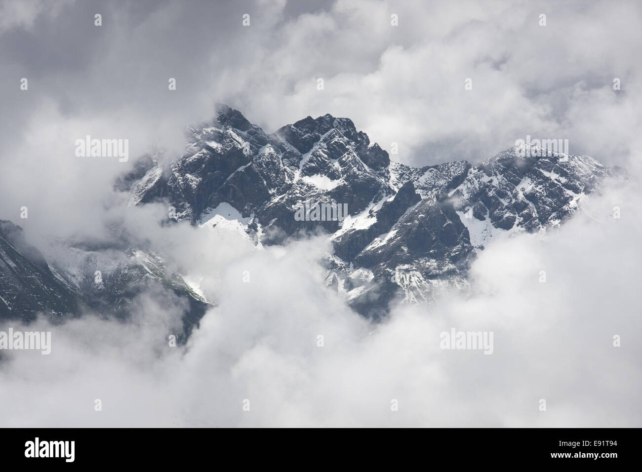 Alpi bavaresi Foto Stock