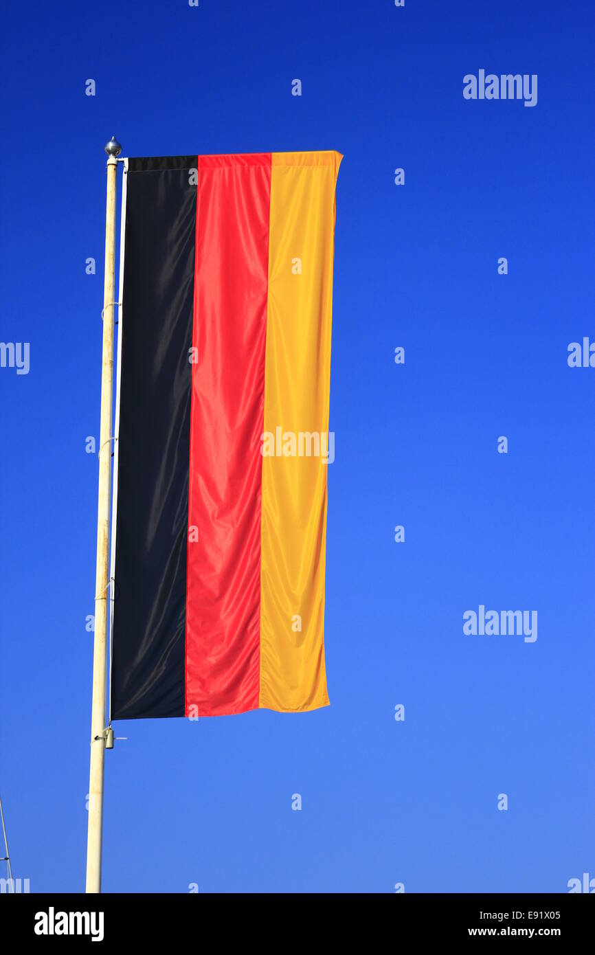 Bandiera della Germania Foto Stock