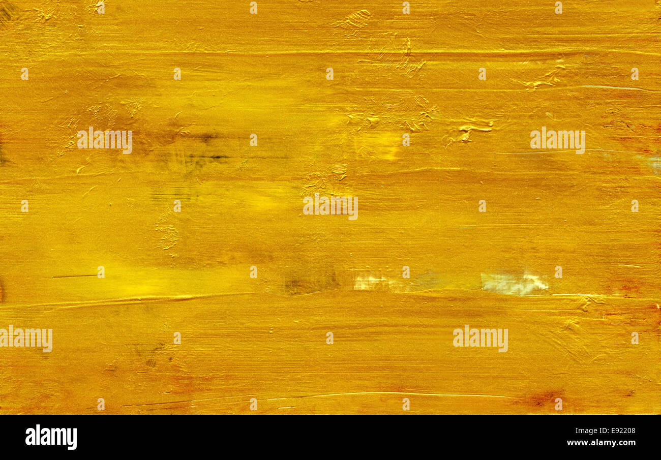Oro texture di vernice Foto Stock