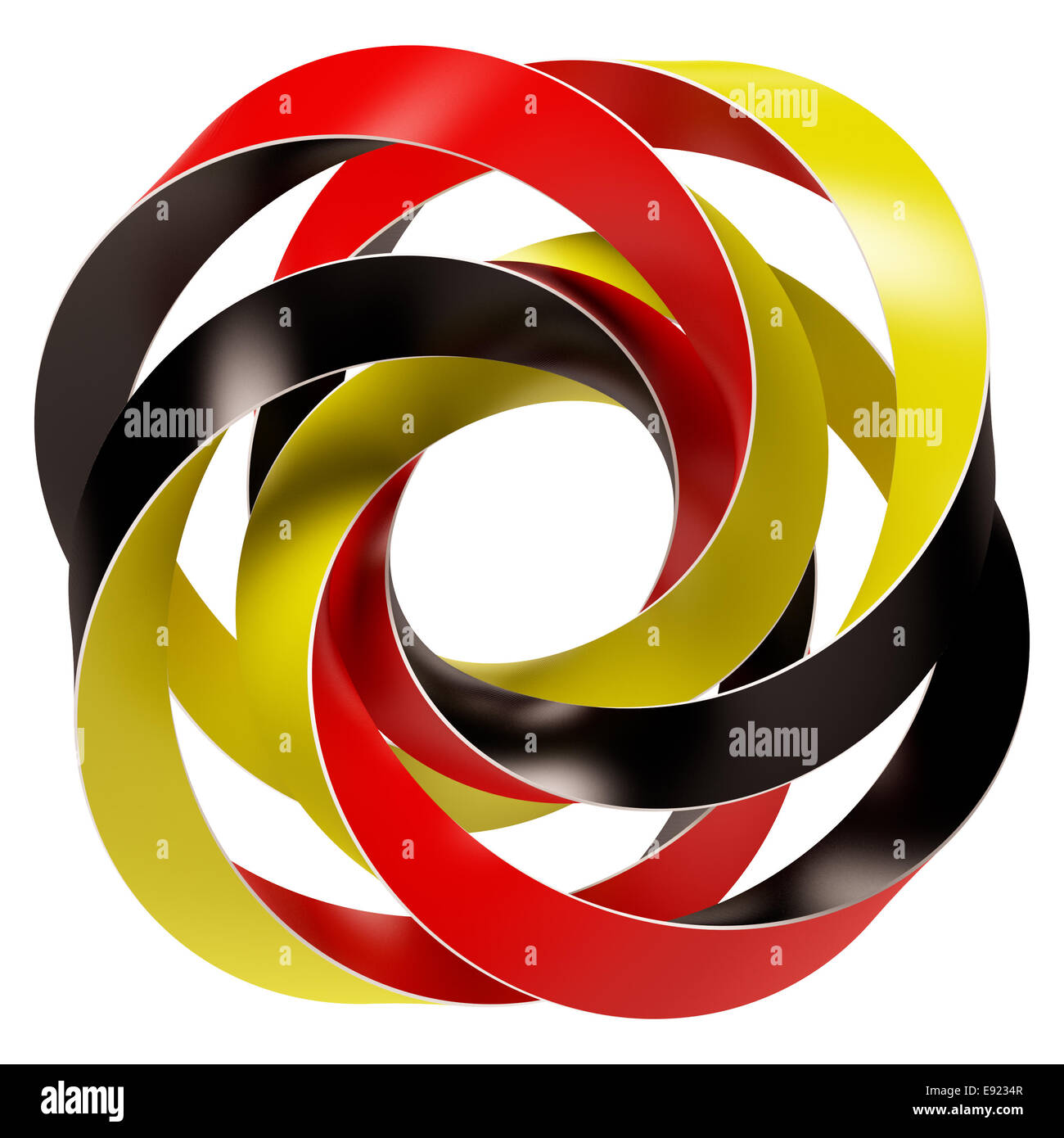 Bandiera della Germania concetto Foto Stock