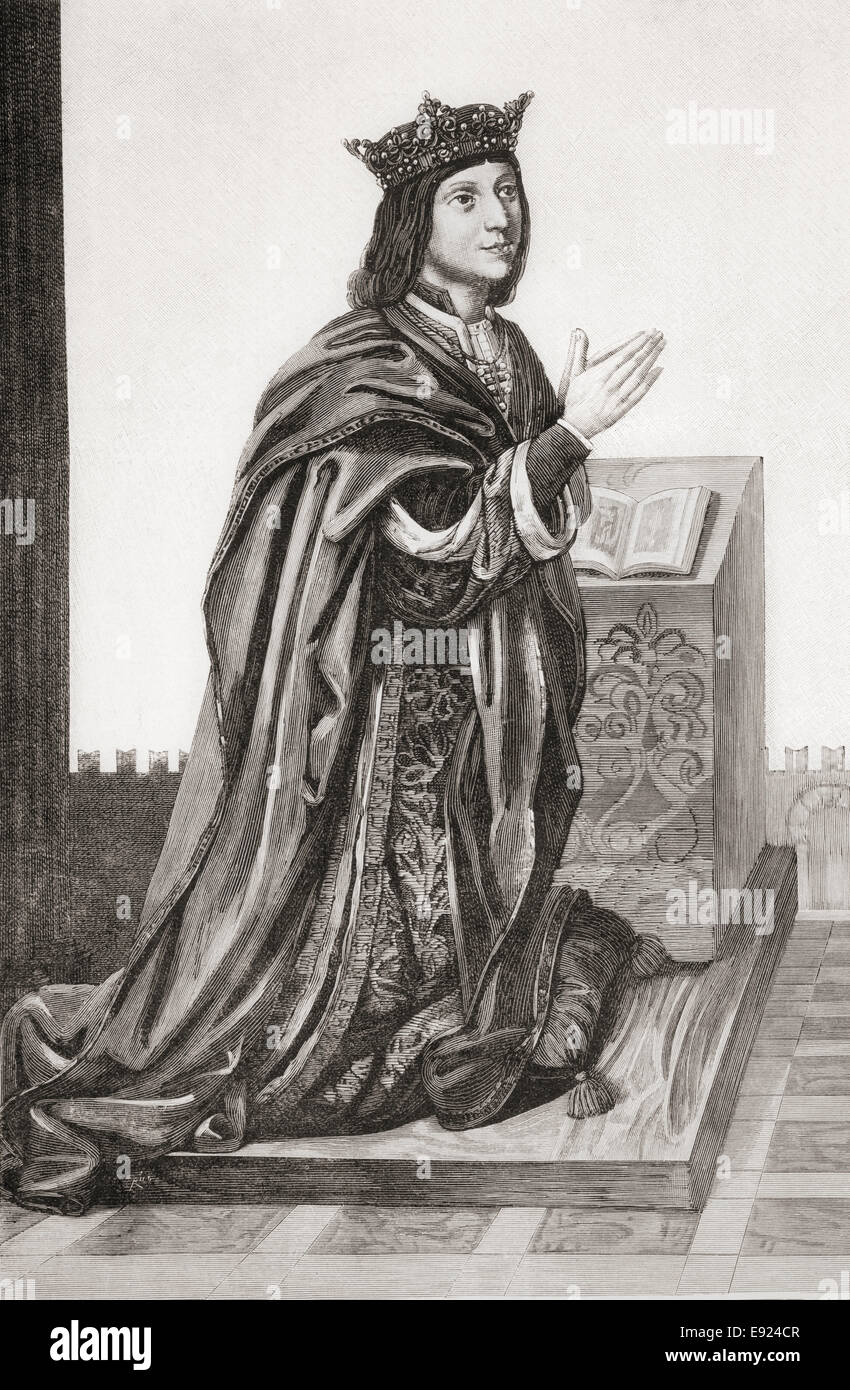 Ferdinando II di Aragona, Ferdinando il Cattolico, 1452 - 1516. Re di Sicilia e di Aragona, re consorte di Castiglia come Ferdinando V Foto Stock