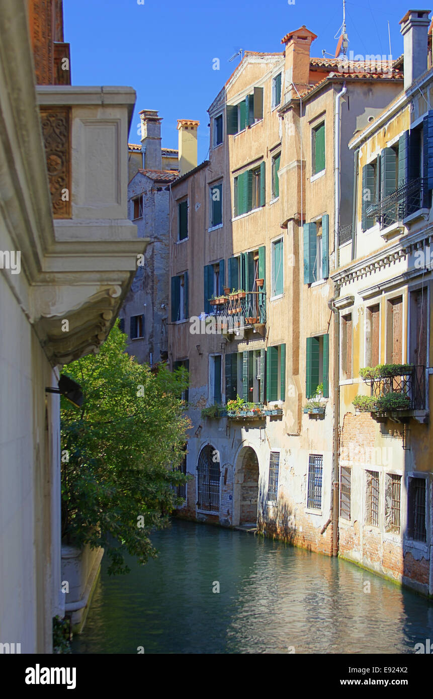 romantica Venezia Foto Stock
