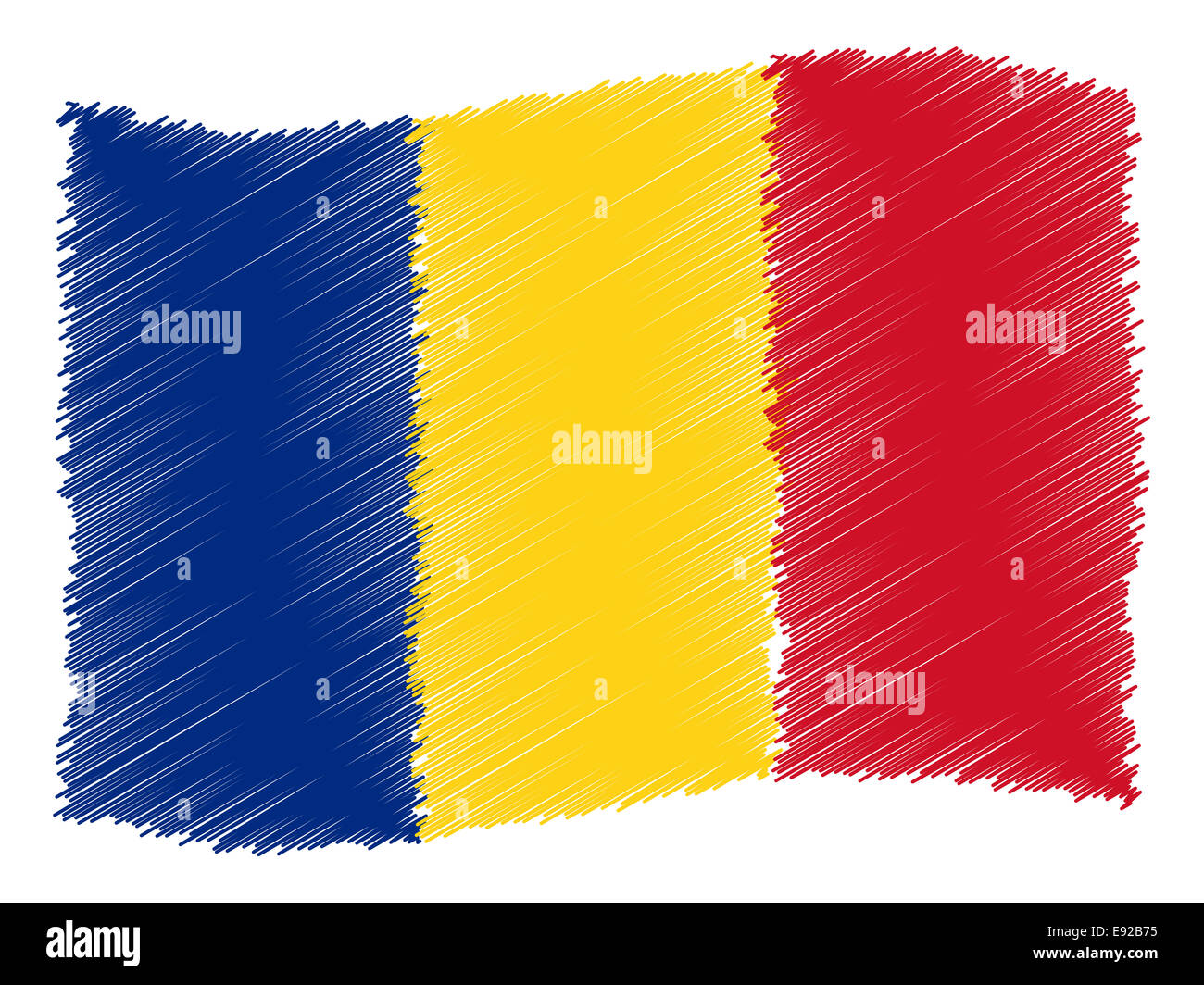 Schizzo - Romania Foto Stock