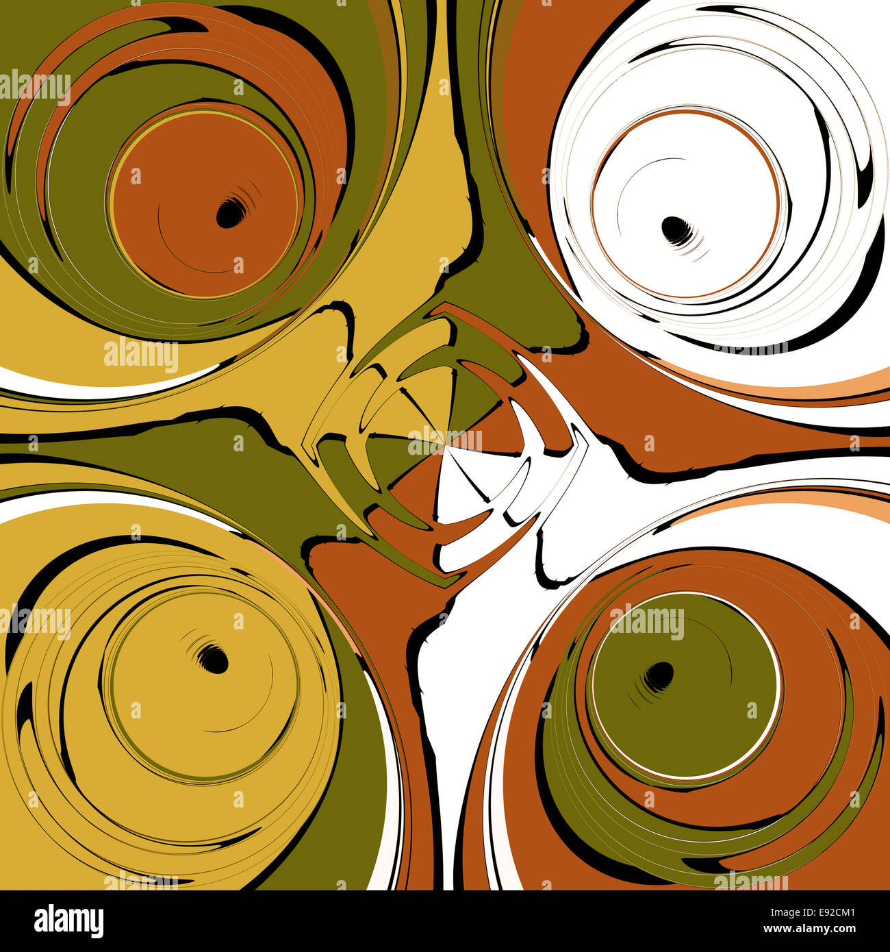 Grafica astratta Foto Stock