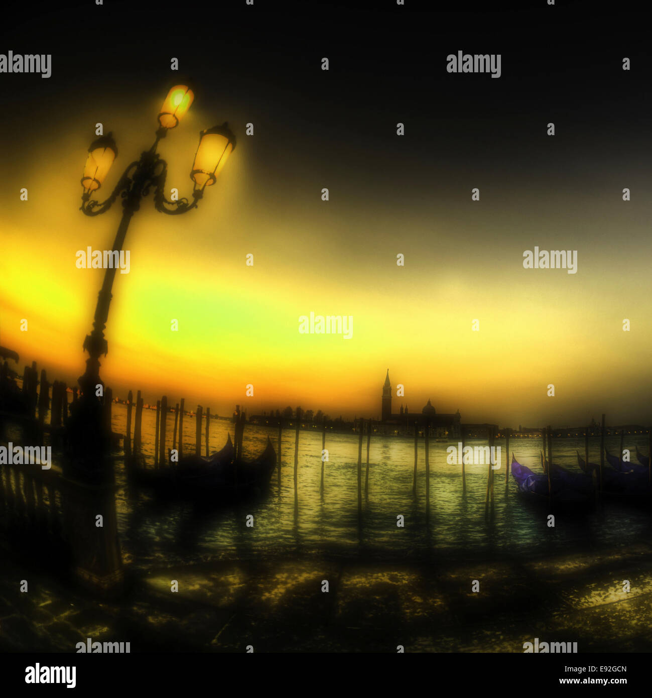 Venezia atmosferica, Italia. Foto Stock