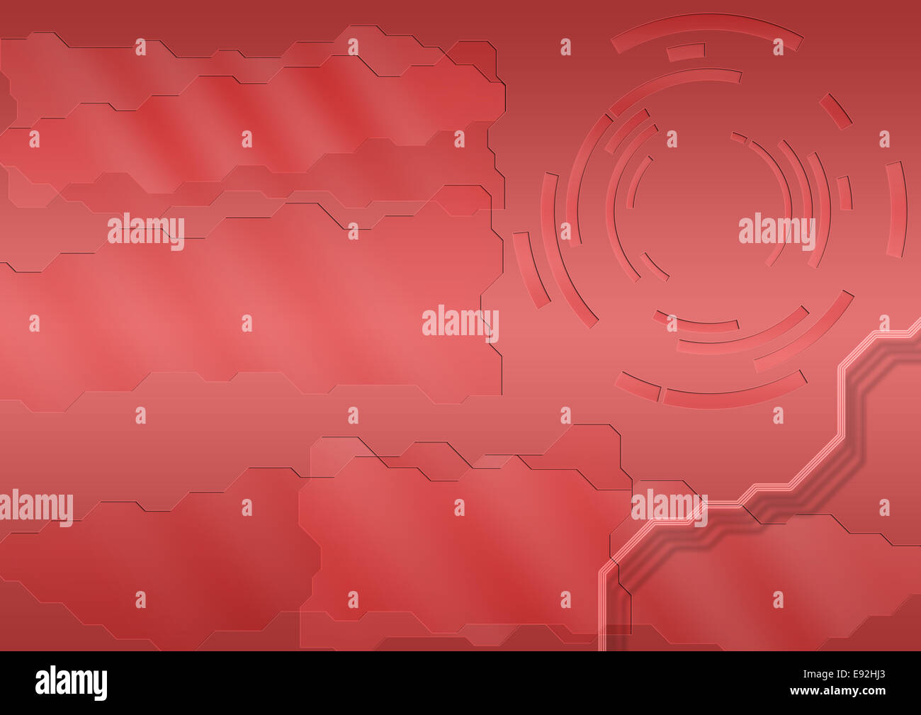 Abstract background tecnologico Foto Stock