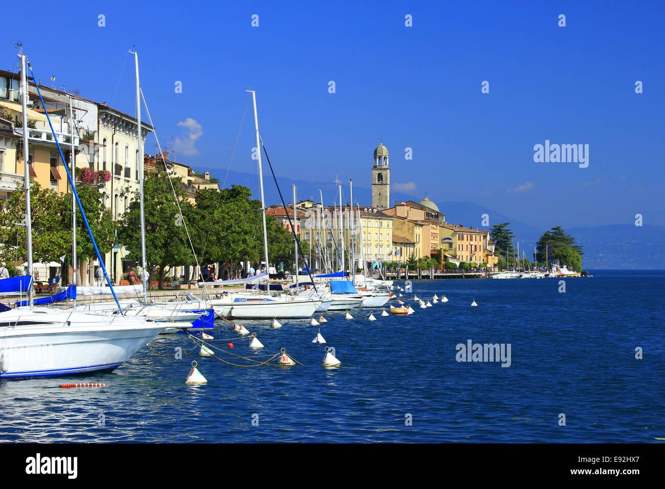 Umore vacanze sul Lago di Garda Foto Stock