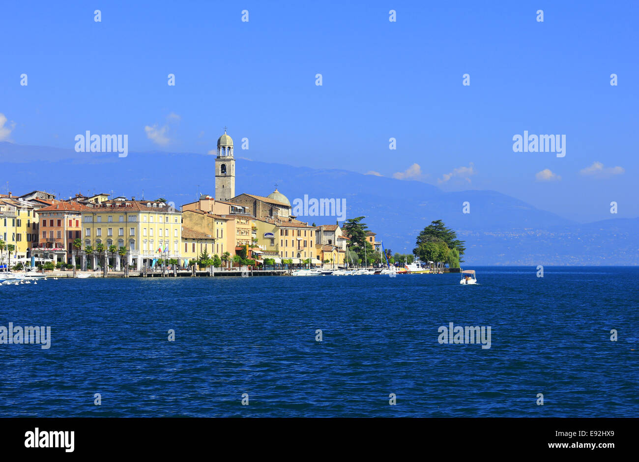 Saló sul Lago di Garda Foto Stock