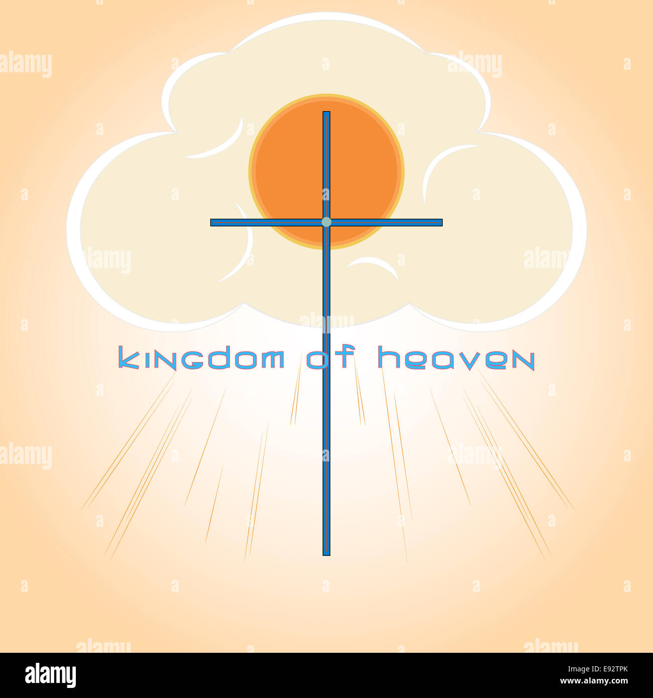 Regno dei cieli Foto Stock