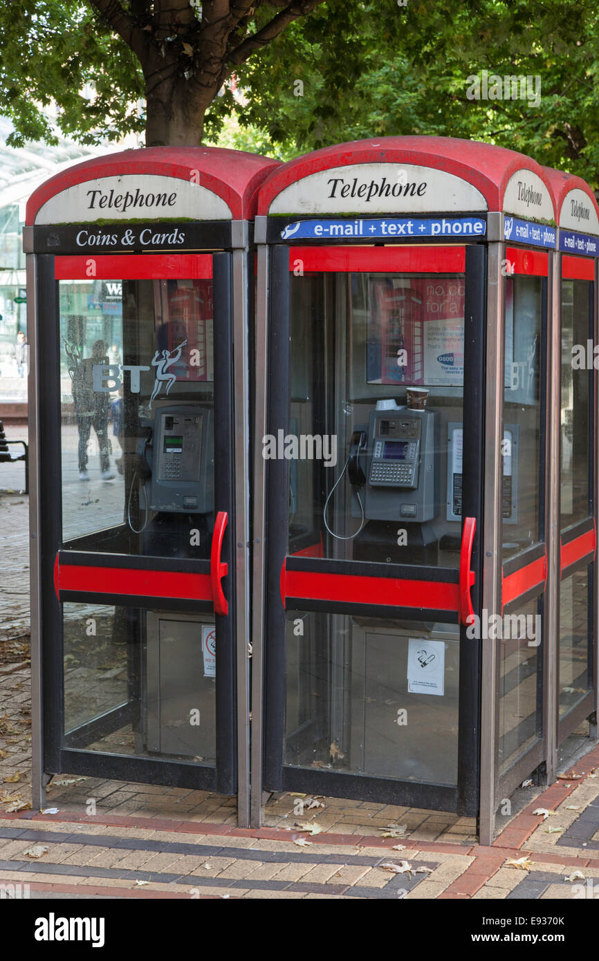 KX100 telefono chiosco, England, Regno Unito Foto Stock