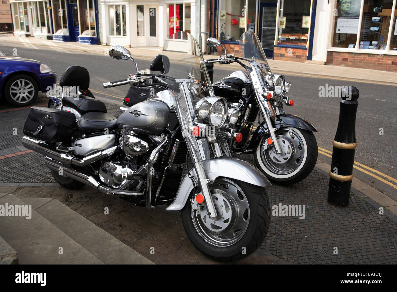 2851. Suzuki Boulevard di motociclette, REGNO UNITO Foto Stock