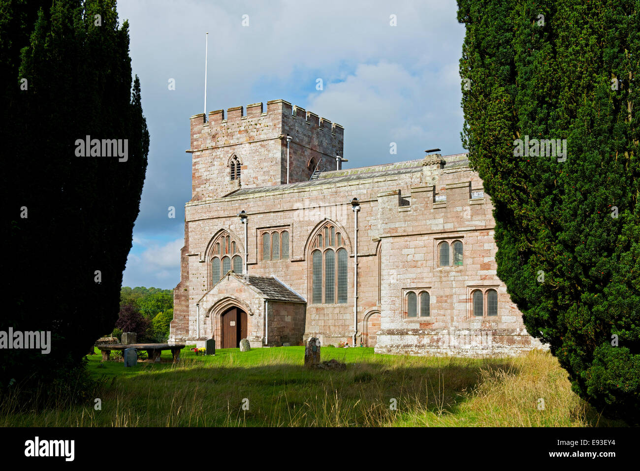 Sant'Andrea Chiesa, Greystoke, Cumbria, England Regno Unito Foto Stock