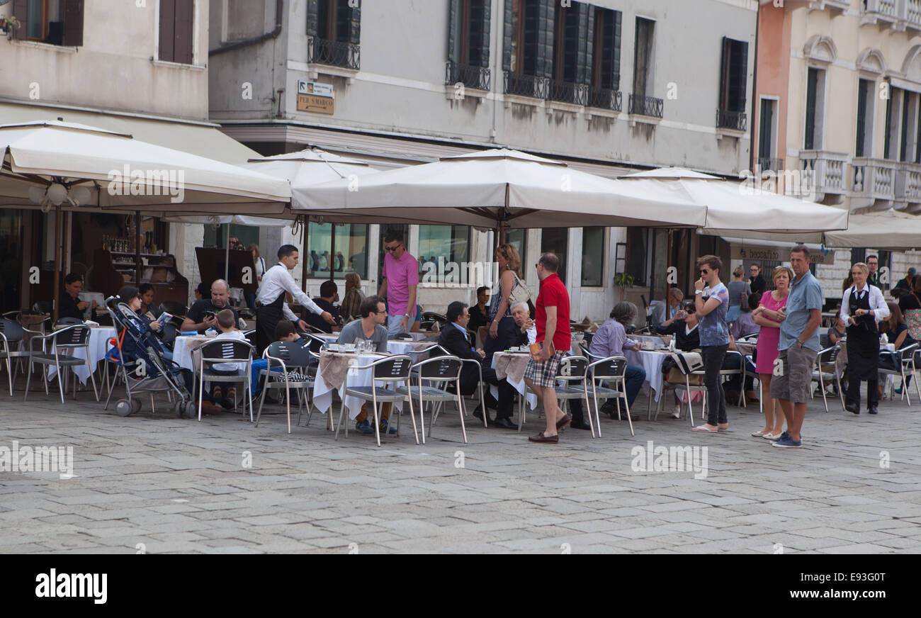 Ristorante Venezia Foto Stock