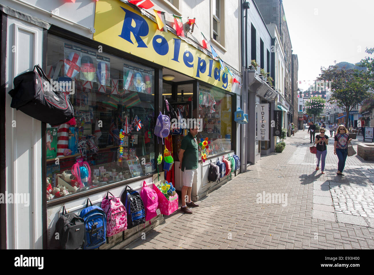 Gioco di ruolo, St Helier Helier Jersey Isole del Canale Foto Stock