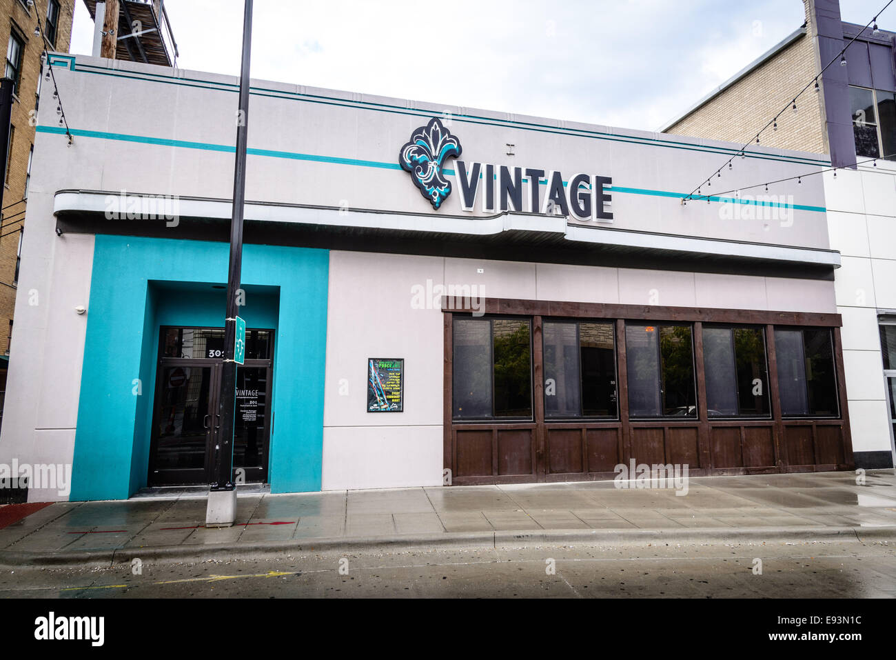 Vintage Dance Lounge, 301 Park Central East, Springfield, Missouri Foto Stock