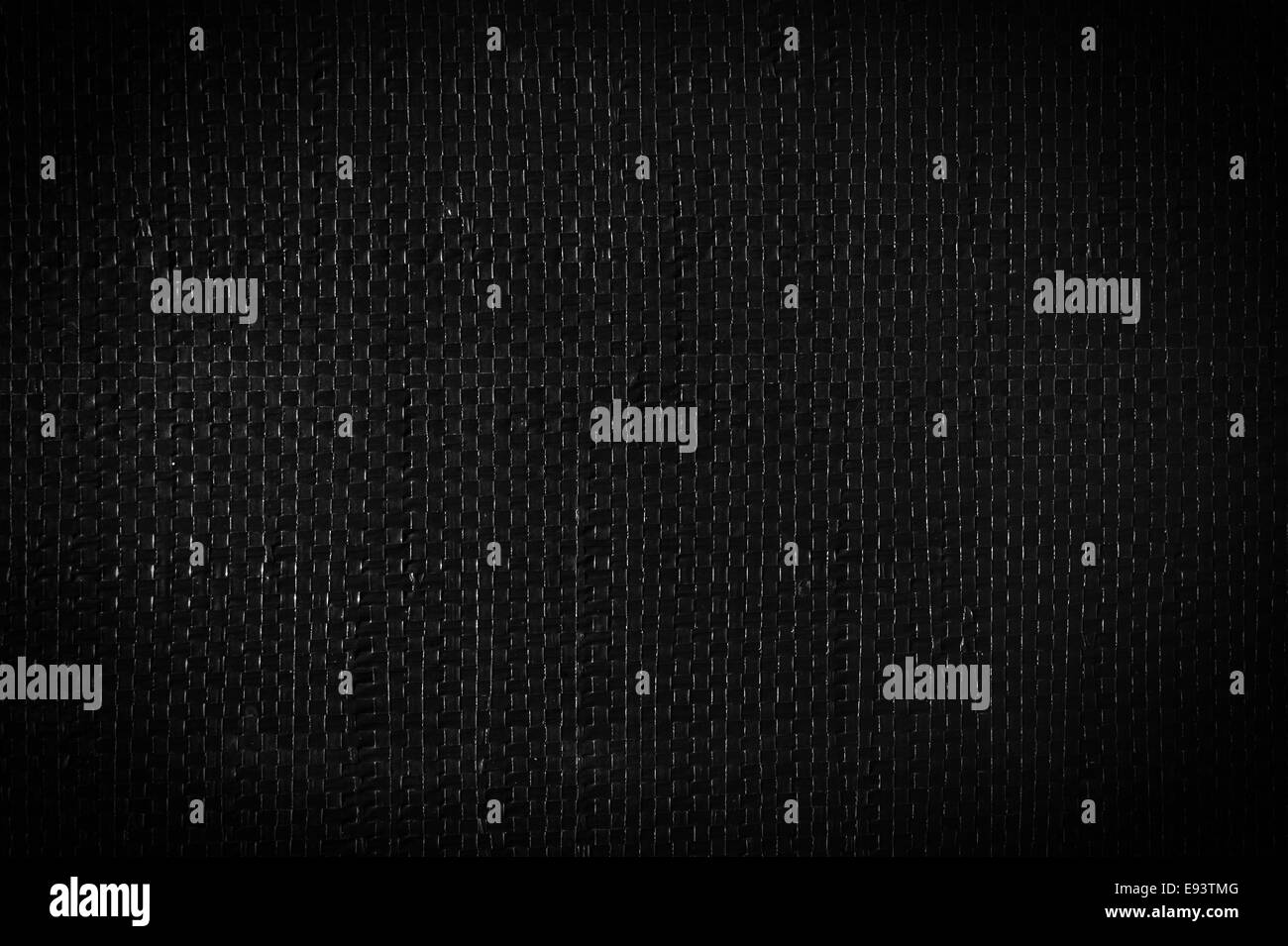 In tessuto nero panno in plastica texture Foto stock - Alamy